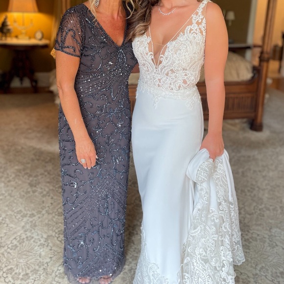 Beaded Formal Dress- unaltered - Picture 4 of 6